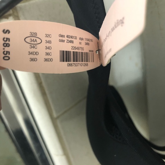 victoria secret swim bikini top 34a molded push up - Picture 2 of 6